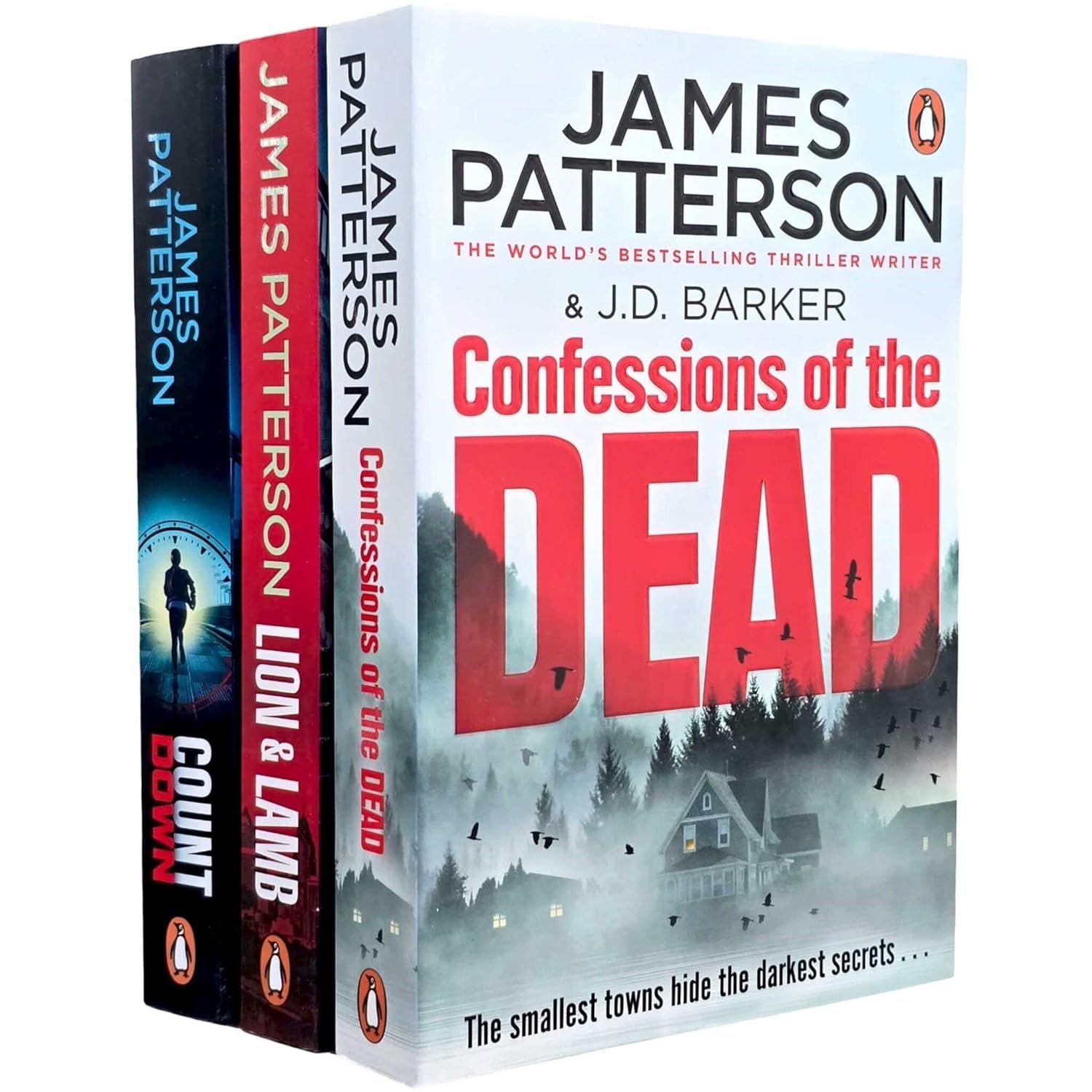 James Patterson 3 Books Collection Set (Countdown, Lion & Lamb & Confessions of the Dead) - skihosevxJames Patterson 3 Books Collection Set (Countdown, Lion & Lamb & Confessions of the Dead)Penguin UKskihosevxskihosevxPLD24097Penguin UK