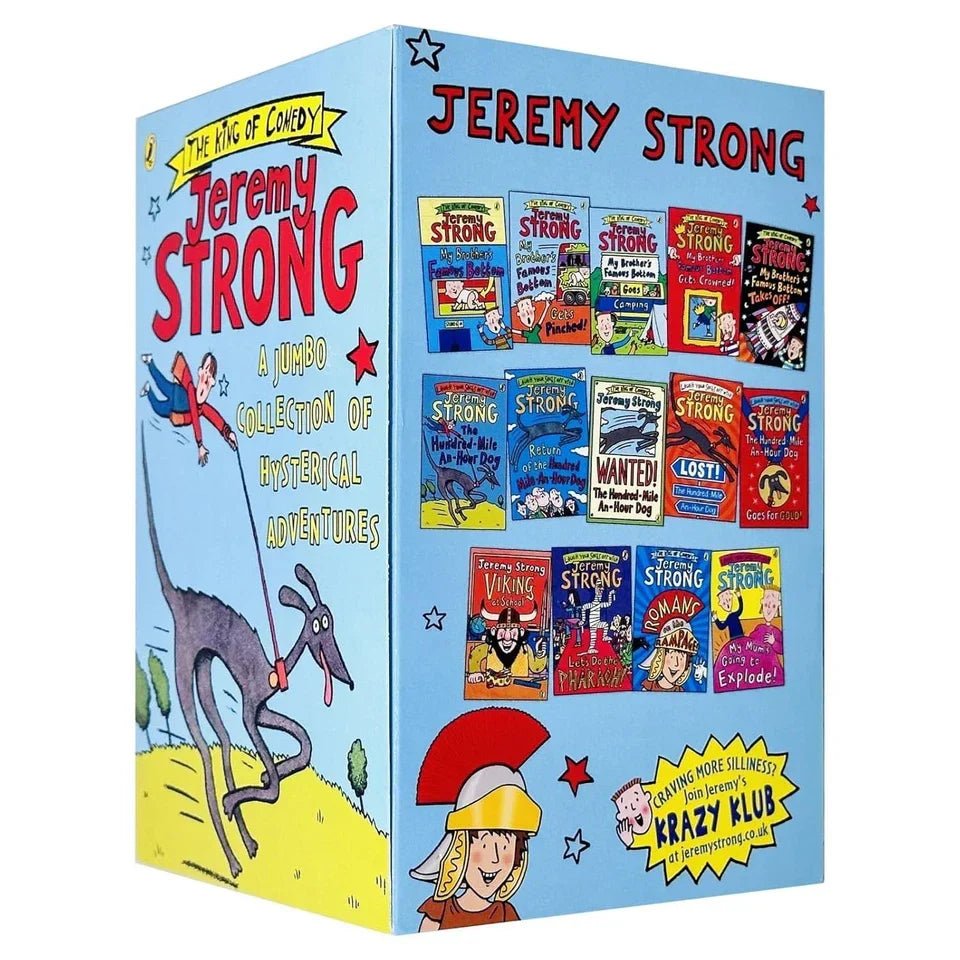 Jeremy Strong 14 Books Collection Box Set (Romans on the Rampage, Let's Do The Pharaoh!) - skihosevxJeremy Strong 14 Books Collection Box Set (Romans on the Rampage, Let's Do The Pharaoh!)PuffinJeremy StrongskihosevxPLD8065Puffin