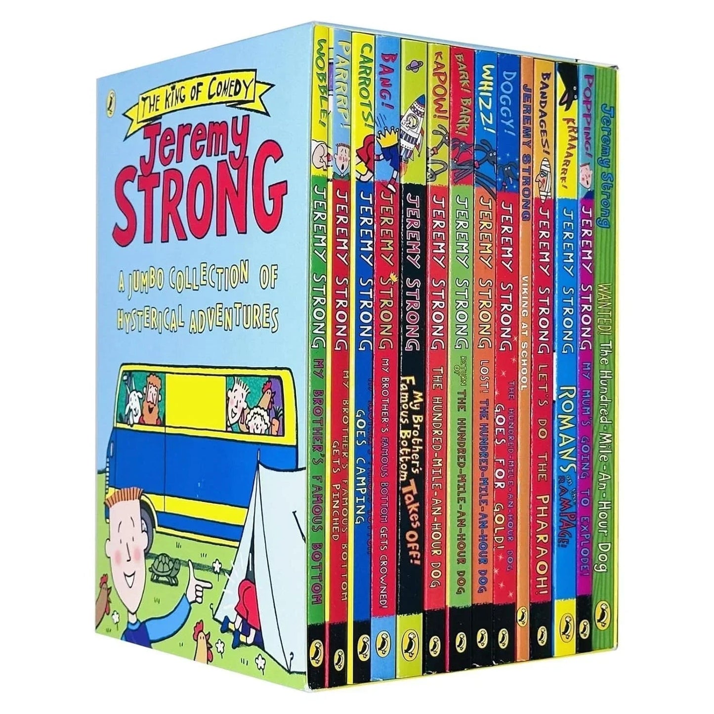 Jeremy Strong 14 Books Collection Box Set (Romans on the Rampage, Let's Do The Pharaoh!) - skihosevxJeremy Strong 14 Books Collection Box Set (Romans on the Rampage, Let's Do The Pharaoh!)PuffinJeremy StrongskihosevxPLD8065Puffin