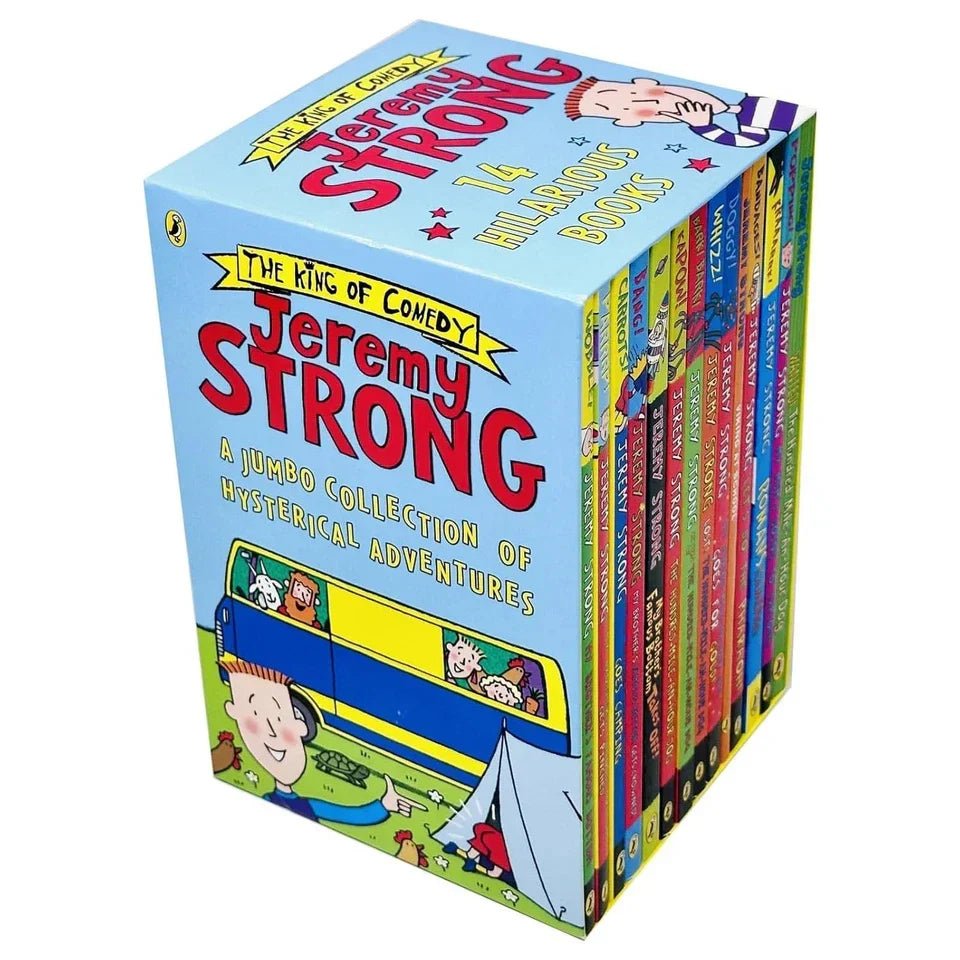 Jeremy Strong 14 Books Collection Box Set (Romans on the Rampage, Let's Do The Pharaoh!) - skihosevxJeremy Strong 14 Books Collection Box Set (Romans on the Rampage, Let's Do The Pharaoh!)PuffinJeremy StrongskihosevxPLD8065Puffin