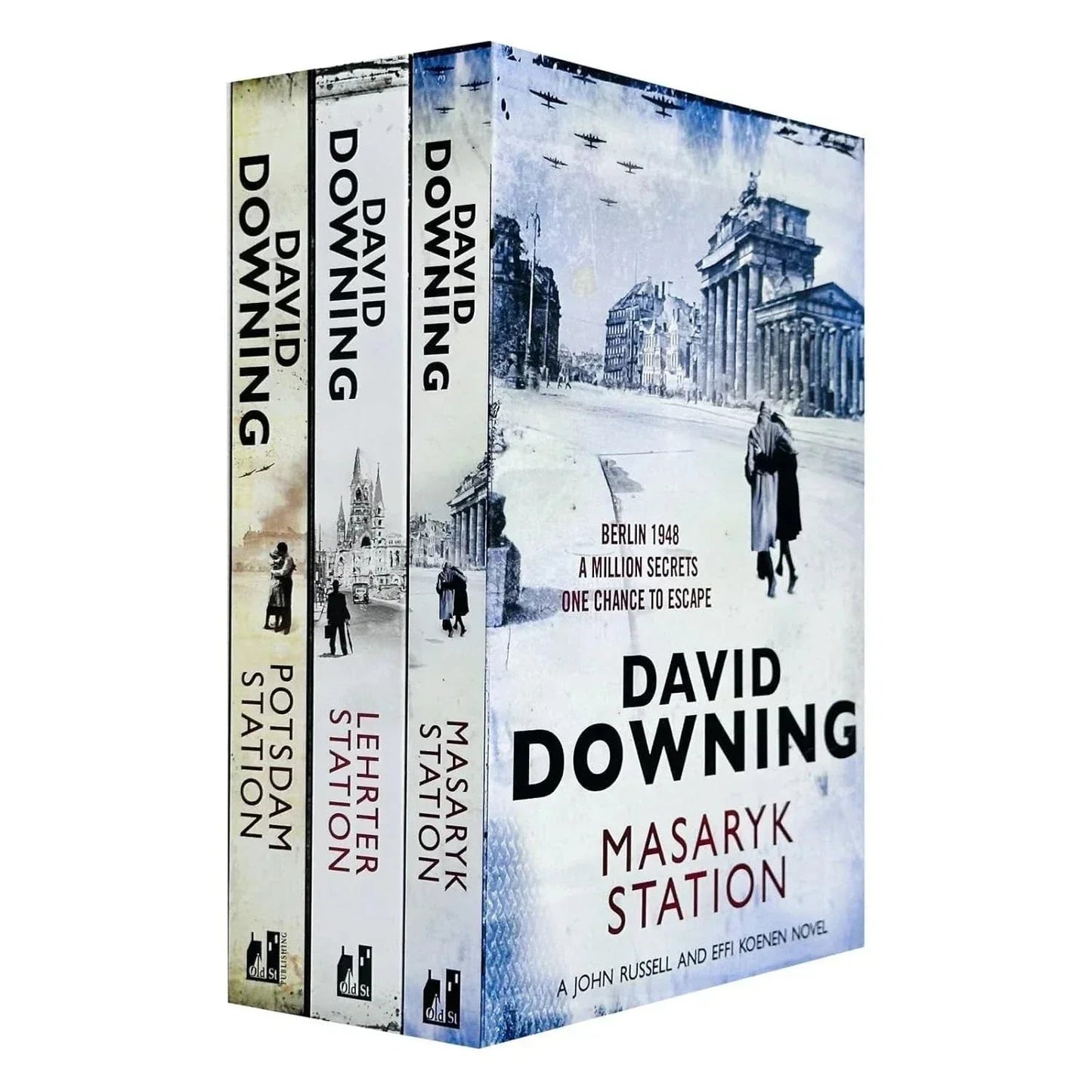 John Russell WWII Spy Thrillers 4-6 Collection 3 Books Set by David Downing (Potsdam Station, Lehrter Station, Masaryk Station) - skihosevxJohn Russell WWII Spy Thrillers 4-6 Collection 3 Books Set by David Downing (Potsdam Station, Lehrter Station, Masaryk Station)Old Street Publishing ltdDavid DowningskihosevxPLD23889Old Street Publishing ltd