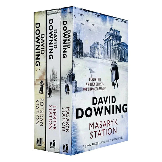 John Russell WWII Spy Thrillers 4-6 Collection 3 Books Set by David Downing (Potsdam Station, Lehrter Station, Masaryk Station) - skihosevxJohn Russell WWII Spy Thrillers 4-6 Collection 3 Books Set by David Downing (Potsdam Station, Lehrter Station, Masaryk Station)Old Street Publishing ltdDavid DowningskihosevxPLD23889Old Street Publishing ltd