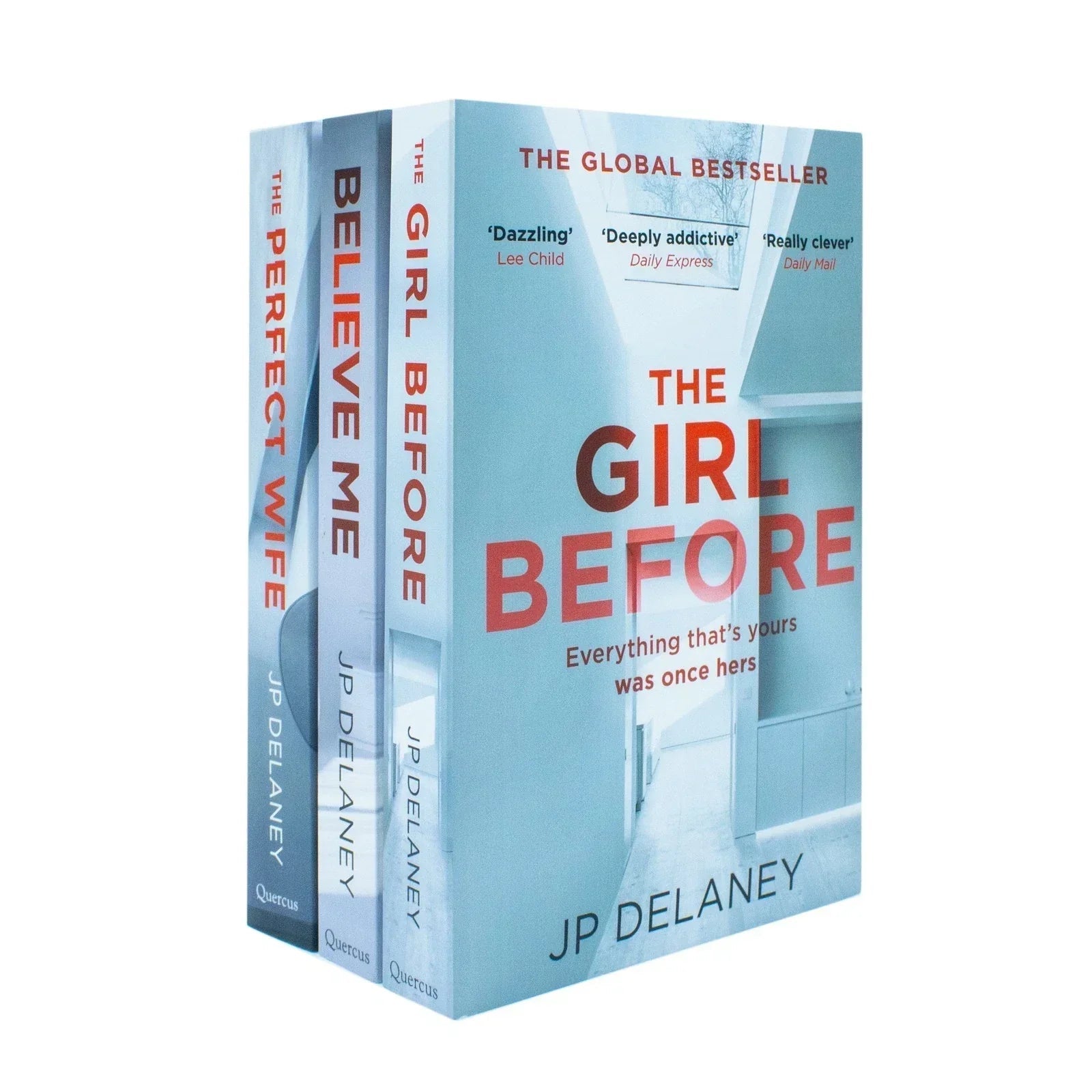 JP Delaney 3 Books Collection Set (The Girl Before, Believe Me & The Perfect Wife) - skihosevxJP Delaney 3 Books Collection Set (The Girl Before, Believe Me & The Perfect Wife)QuercusskihosevxskihosevxPLD1533-1Quercus