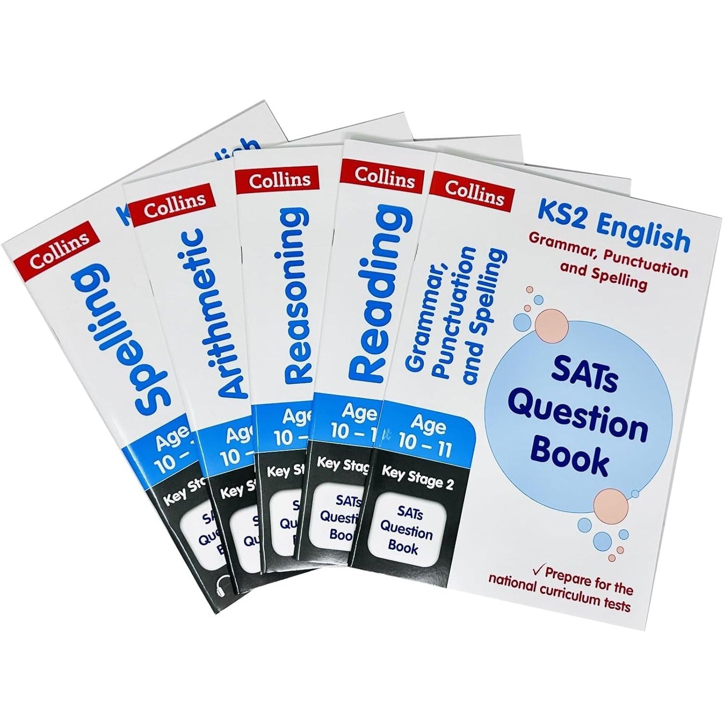 KS2 Sats Question Book Collection 5 Books Set Age 10-11 (English Reading, English Grammar Punctuation and Spelling) - skihosevxKS2 Sats Question Book Collection 5 Books Set Age 10-11 (English Reading, English Grammar Punctuation and Spelling)CollinsCollins KS2skihosevxPLD24046Collins