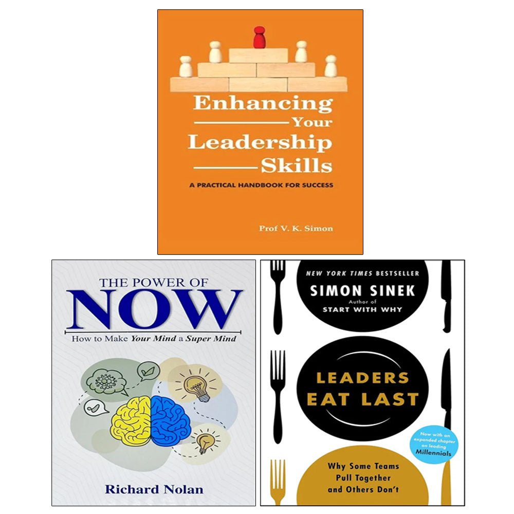 Leaders Eat Last, The Power of Now, Enhancing Your Leadership Skills 3 Books Collection Set - skihosevxLeaders Eat Last, The Power of Now, Enhancing Your Leadership Skills 3 Books Collection SetRupa Publications/ The Readers Paradise/ PenguinskihosevxskihosevxVRT26846Rupa Publications/ The Readers Paradise/ Penguin