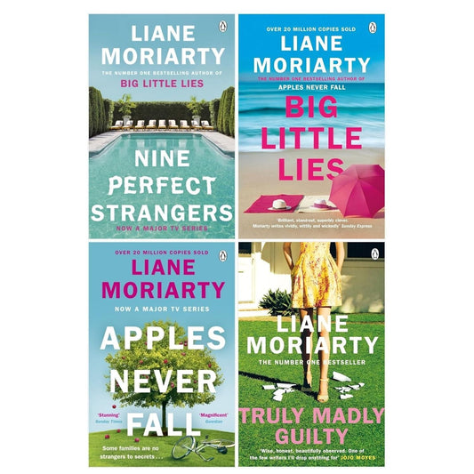 Liane Moriarty 4 Books Collection Set (Nine Perfect Strangers, Apples Never Fall, Big Little Lies, Truly Madly Guilty) - skihosevxLiane Moriarty 4 Books Collection Set (Nine Perfect Strangers, Apples Never Fall, Big Little Lies, Truly Madly Guilty)Penguin BooksskihosevxskihosevxVRT26943Penguin Books