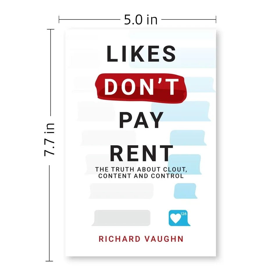LIKES DON’T PAY RENT: The Truth About Clout, Content & Control by Richard Vaughn - skihosevxLIKES DON’T PAY RENT: The Truth About Clout, Content & Control by Richard VaughnRupa PublicationsRichard VaughnskihosevxSNG22119Rupa Publications