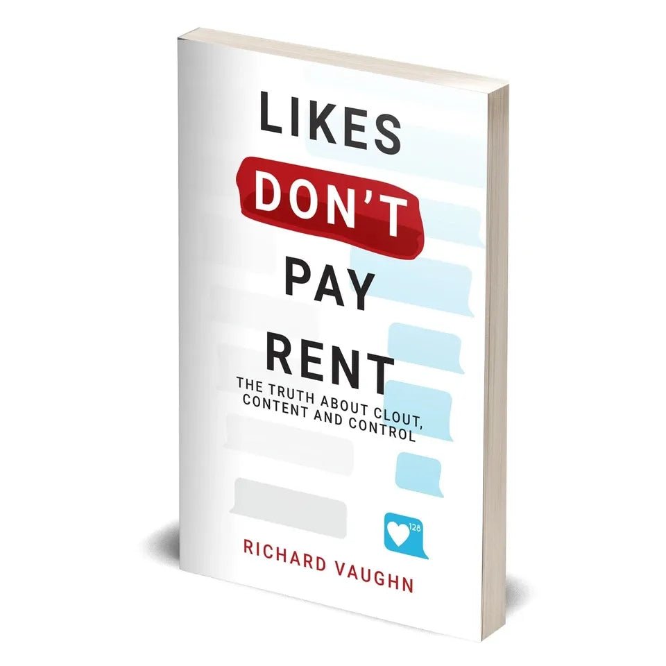 LIKES DON’T PAY RENT: The Truth About Clout, Content & Control by Richard Vaughn - skihosevxLIKES DON’T PAY RENT: The Truth About Clout, Content & Control by Richard VaughnRupa PublicationsRichard VaughnskihosevxSNG22119Rupa Publications