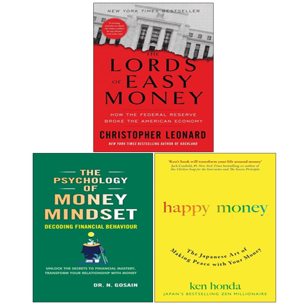 Lords of Easy Money, Psychology of Money Mindset, Happy Money 3 Books Collection Set - skihosevxLords of Easy Money, Psychology of Money Mindset, Happy Money 3 Books Collection SetSimon & Schuster UK/ The Readers Paradise/ John Murray OneKen Honda & Christopher Leonard & Dr. N. GosainskihosevxVRT-26787Simon & Schuster UK/ The Readers Paradise/ John Murray One