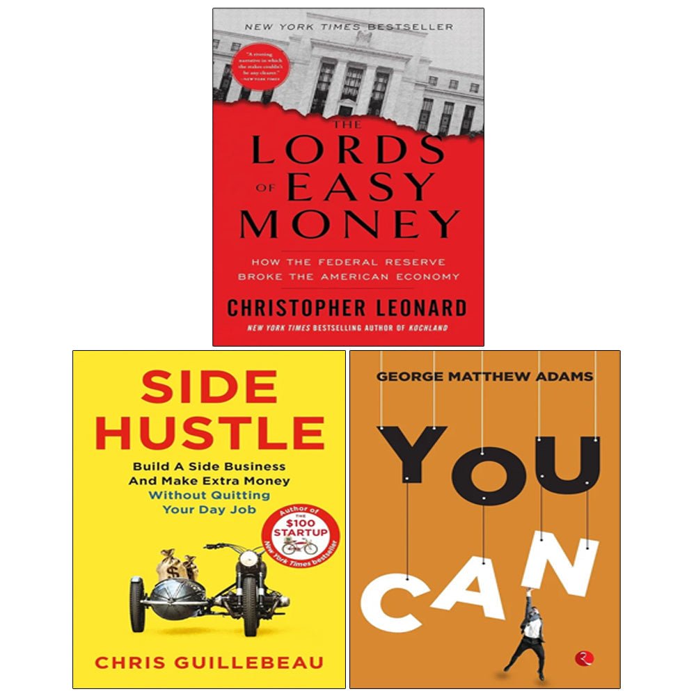 Lords of Easy Money,Side Hustle,You Can George Matthew Adams 3 Books Collection Set - skihosevxLords of Easy Money,Side Hustle,You Can George Matthew Adams 3 Books Collection SetSimon & Schuster UK/ The Readers Paradise/ John Murray OneChristopher Leonard & Chris Guillebeau & GEORGE MATTHEW ADAMSskihosevxVRT-26789Simon & Schuster UK/ The Readers Paradise/ John Murray One