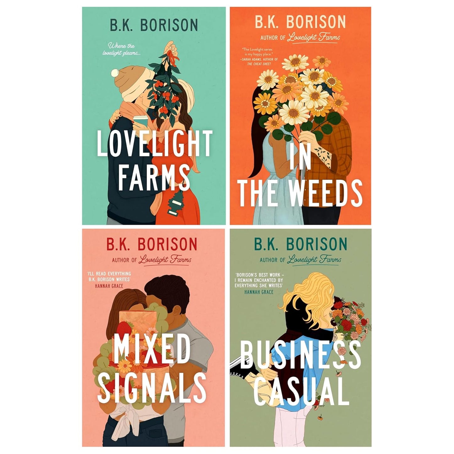 Lovelight Series 4 Books Collection Set by B.K. Borison (Lovelight Farms, In the Weeds, Mixed Signals and Business Casual) - skihosevxLovelight Series 4 Books Collection Set by B.K. Borison (Lovelight Farms, In the Weeds, Mixed Signals and Business Casual)Pan Macmillan UKskihosevxskihosevxPLD23998Pan Macmillan UK