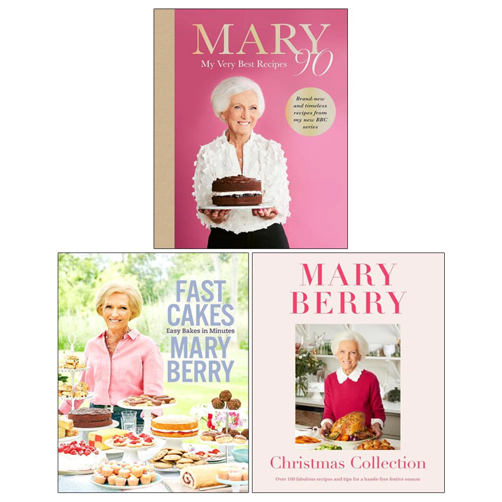 Mary Berry 3 Books Collection Set (Fast Cakes, Mary 90, Mary Berry's Christmas) - skihosevxMary Berry 3 Books Collection Set (Fast Cakes, Mary 90, Mary Berry's Christmas)Headline HomeskihosevxskihosevxVRT4554Headline Home