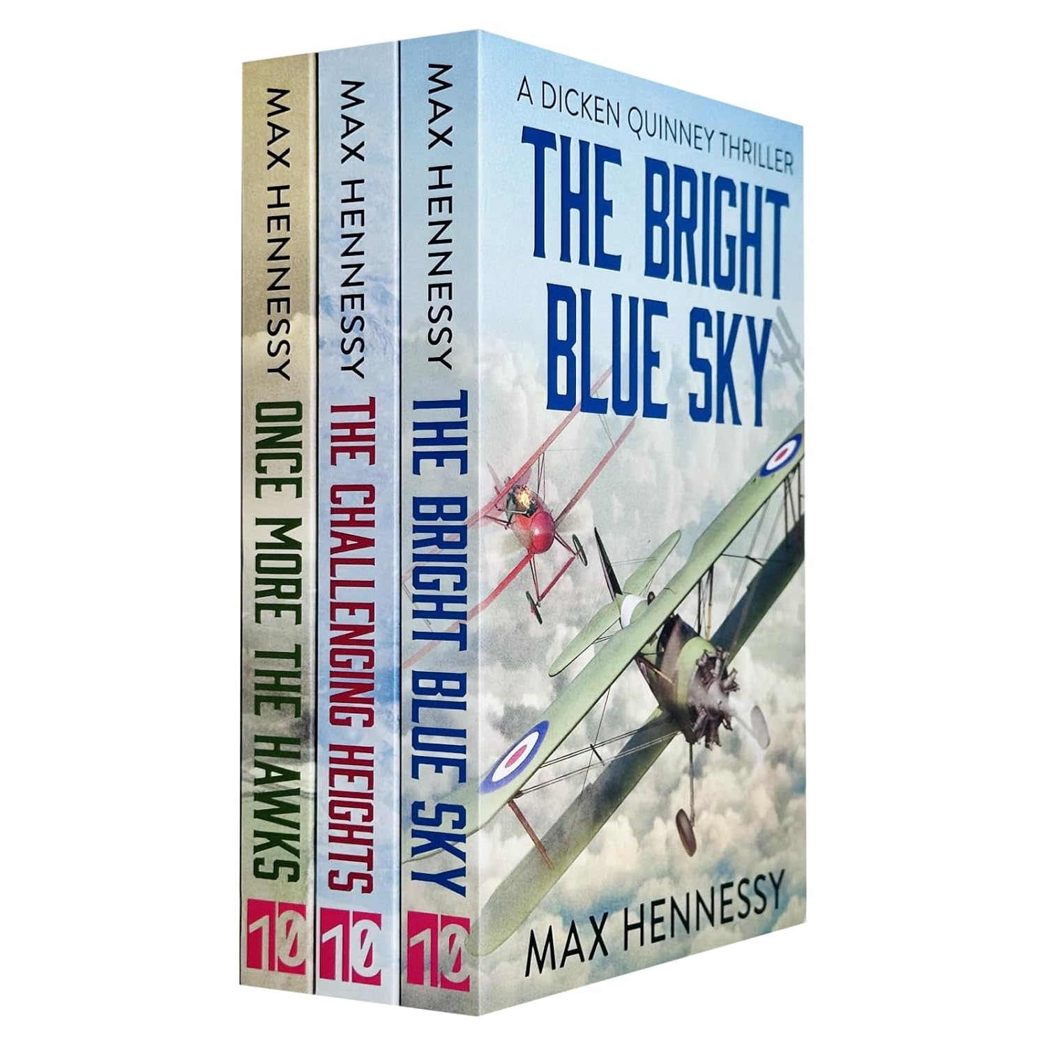 Max Hennessy RAF Trilogy 3 Books Collection Set (The Bright Blue Sky, The Challenging Heights and Once More the Hawks - skihosevxMax Hennessy RAF Trilogy 3 Books Collection Set (The Bright Blue Sky, The Challenging Heights and Once More the HawksCaneloMax HennessyskihosevxPLD23883Canelo