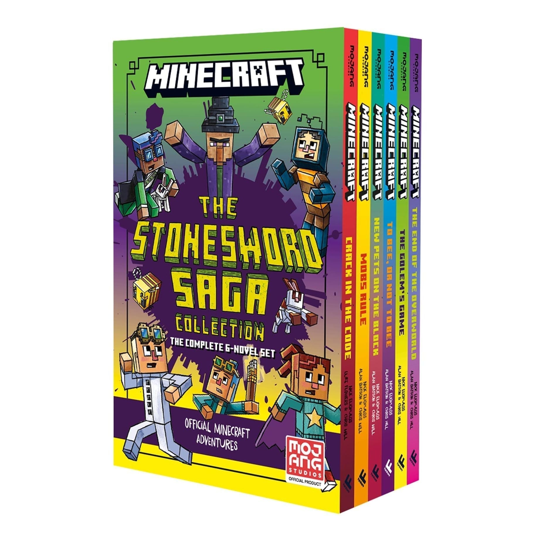 Minecraft Complete Stonesword Saga 6 Books Collection Set by Mojang AB (Crack in the Code) - skihosevxMinecraft Complete Stonesword Saga 6 Books Collection Set by Mojang AB (Crack in the Code)FarshoreskihosevxskihosevxPLD23972Farshore