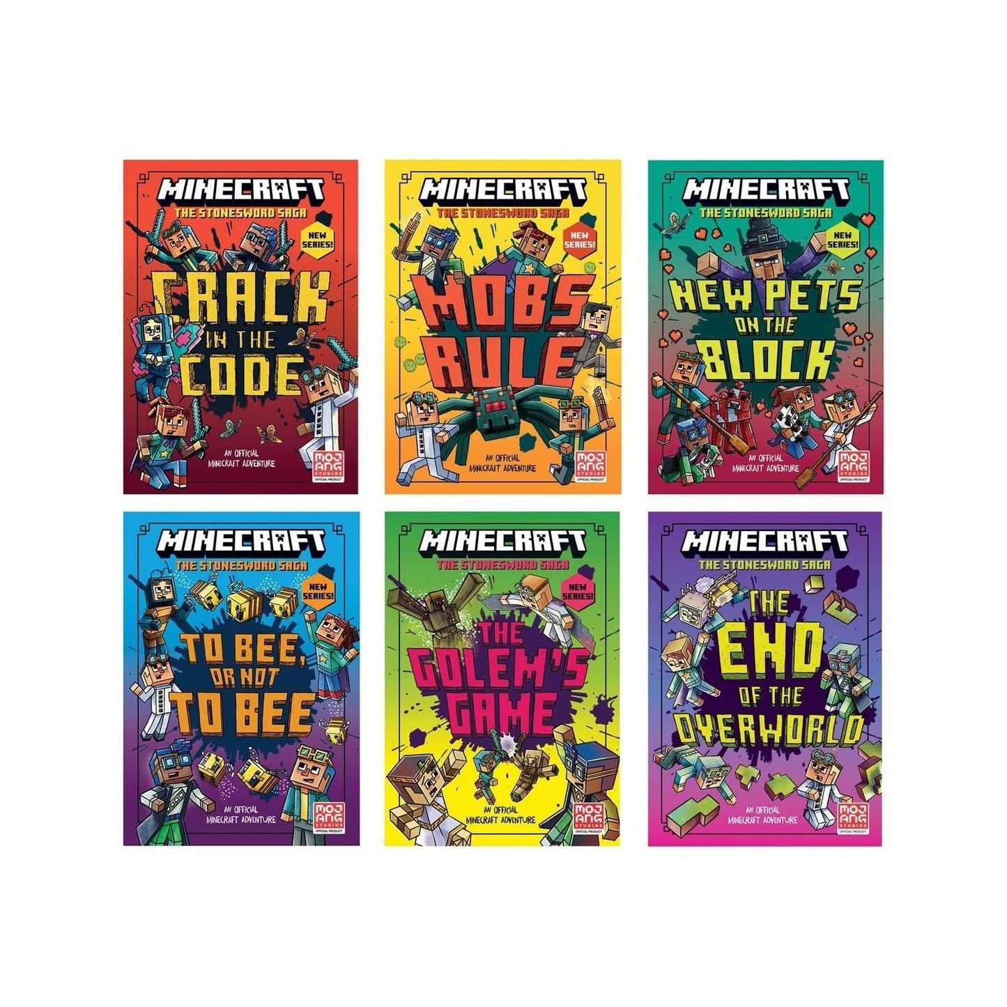 Minecraft Complete Stonesword Saga 6 Books Collection Set by Mojang AB (Crack in the Code) - skihosevxMinecraft Complete Stonesword Saga 6 Books Collection Set by Mojang AB (Crack in the Code)FarshoreskihosevxskihosevxPLD23972Farshore