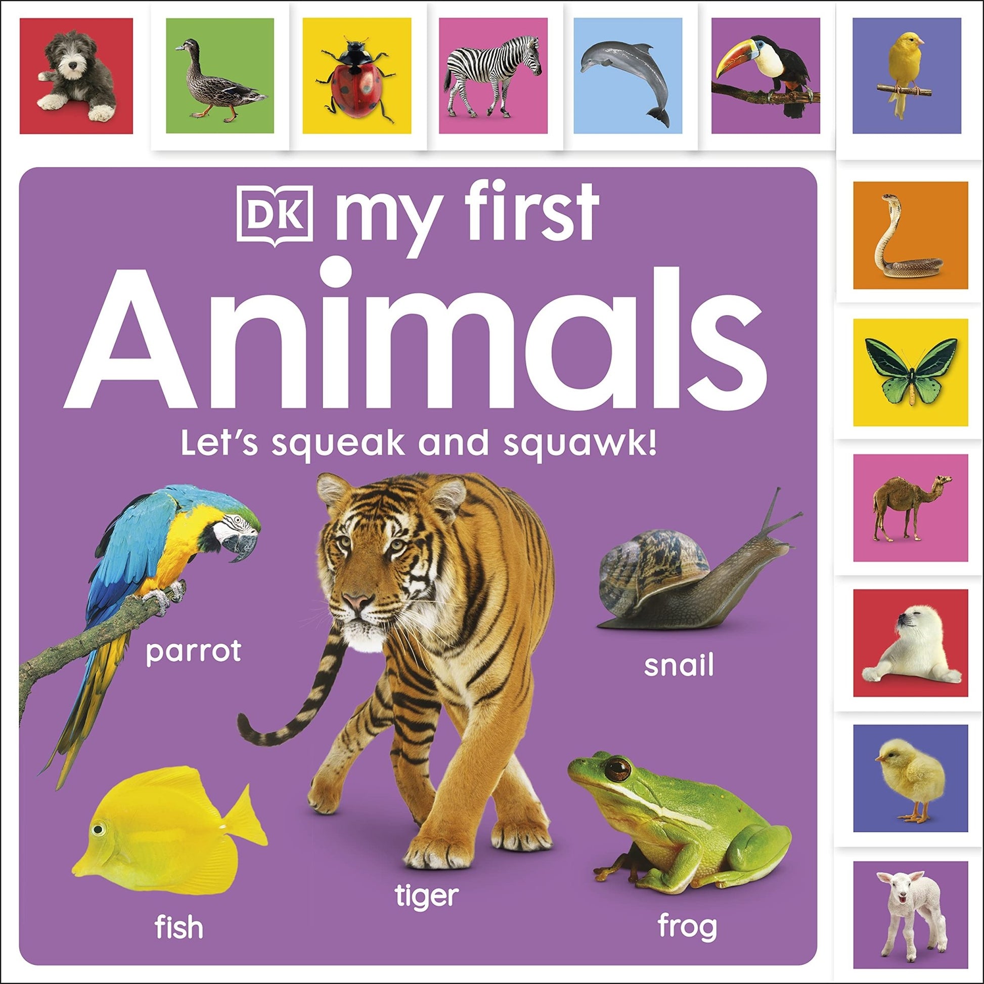 My First Animals: Let's Squeak and Squawk! (My First Tabbed Board Book) - skihosevxMy First Animals: Let's Squeak and Squawk! (My First Tabbed Board Book)DK ChildrenskihosevxSNG22046