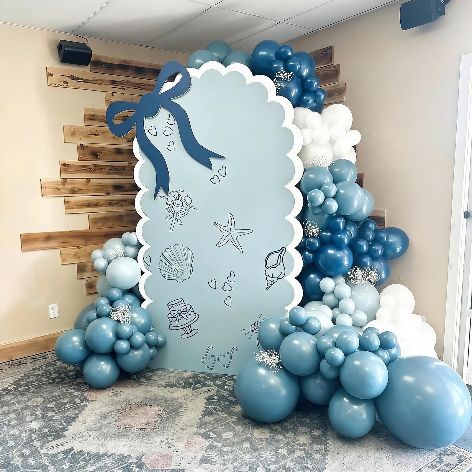 Myafqsj Dusty Blue Balloon Arch Kit,129Pcs Dusty Blue and White Party Balloons for Boys Baby Shower Gender Reveal Birthday Wedding Bridal Shower Decorations - skihosevxMyafqsj Dusty Blue Balloon Arch Kit,129Pcs Dusty Blue and White Party Balloons for Boys Baby Shower Gender Reveal Birthday Wedding Bridal Shower DecorationsskihosevxskihosevxB0G643NFXC