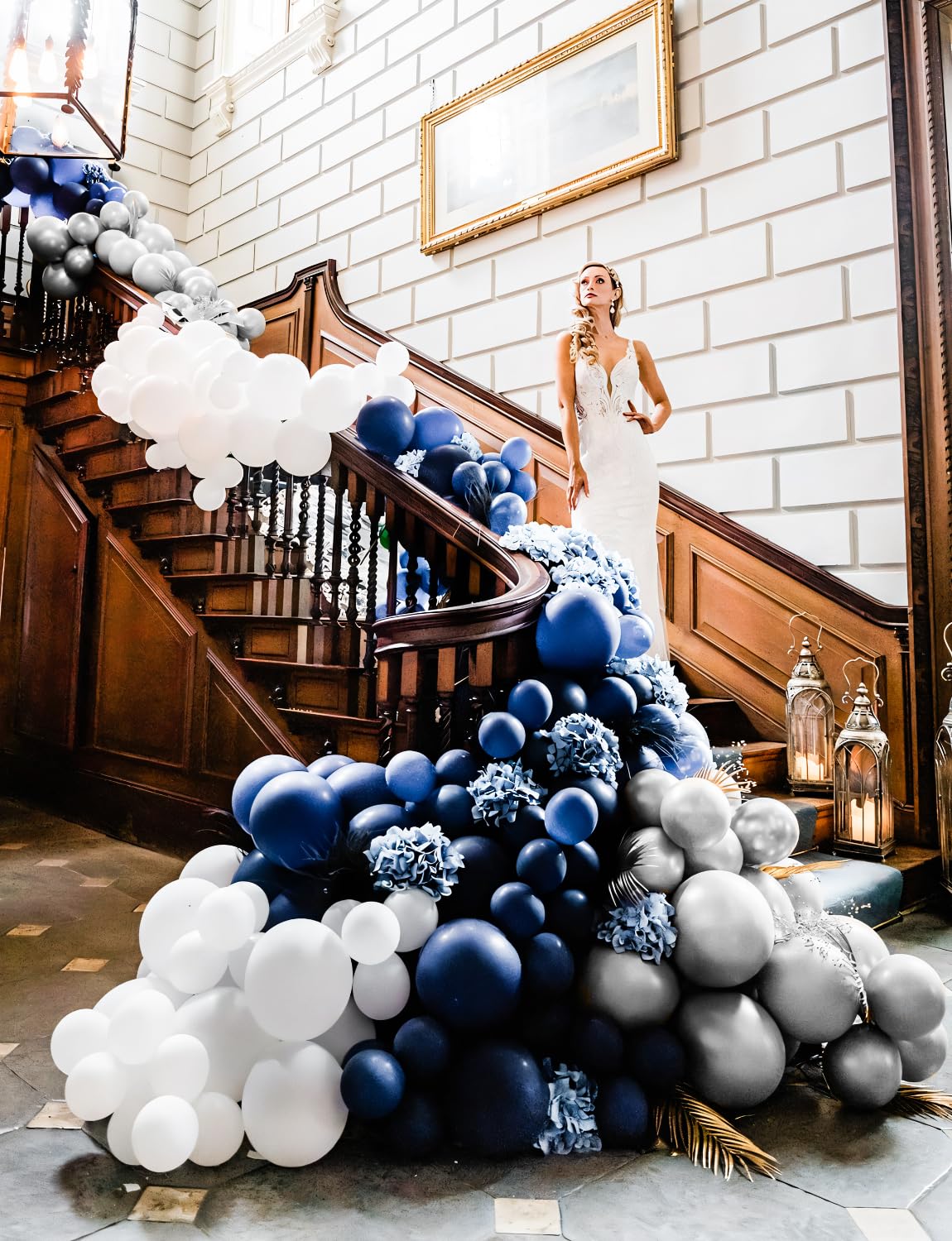 Navy Blue and Silver Balloons,12 Inch 60pcs Navy Blue Balloons with Silver Confetti Balloon,Pearl White Latex Balloon for Graduation,Birthday,Baby Shower,Anniversary,Wedding,Party - skihosevxNavy Blue and Silver Balloons,12 Inch 60pcs Navy Blue Balloons with Silver Confetti Balloon,Pearl White Latex Balloon for Graduation,Birthday,Baby Shower,Anniversary,Wedding,PartyskihosevxskihosevxB0CZ3WF5B5