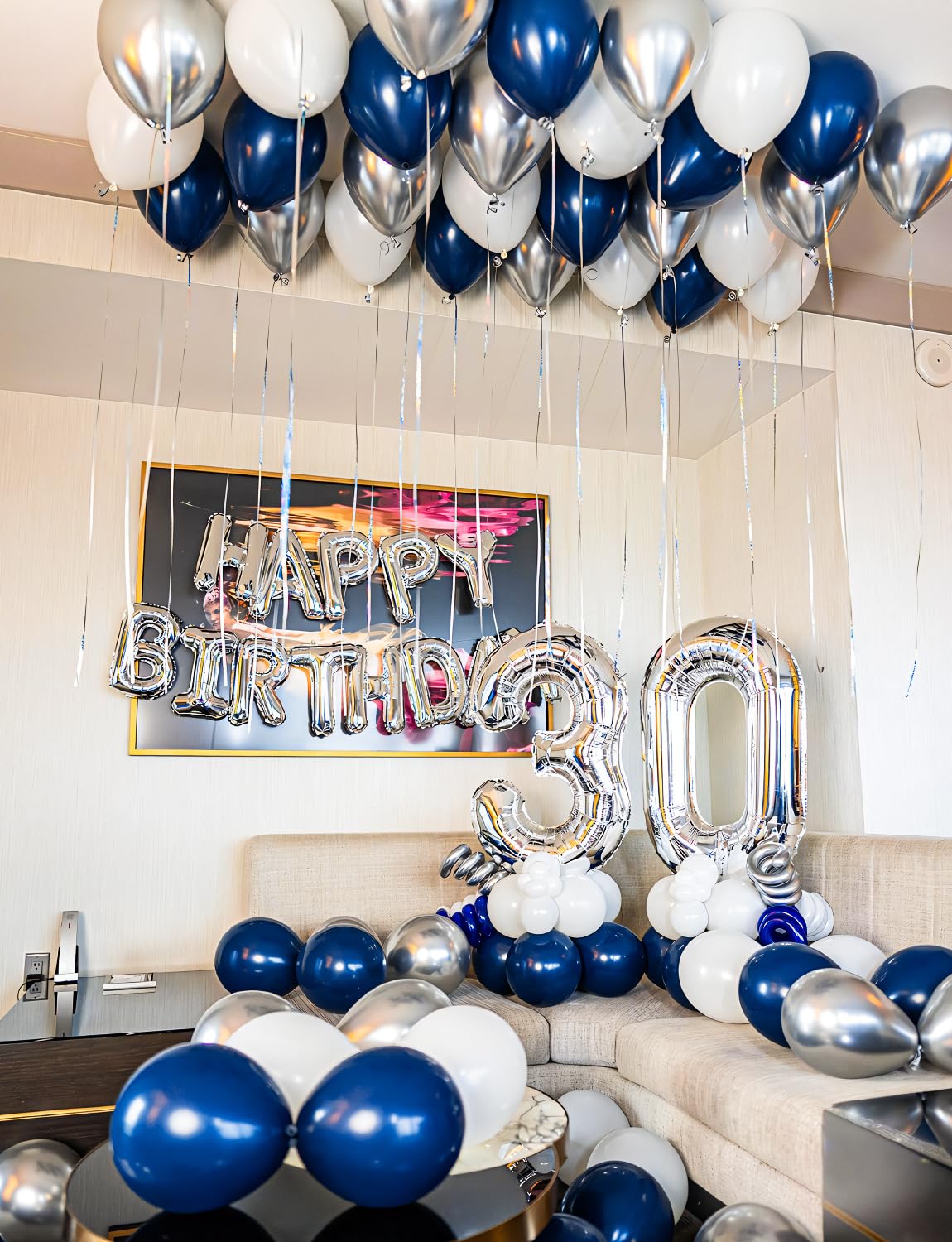 Navy Blue and Silver Balloons,12 Inch 60pcs Navy Blue Balloons with Silver Confetti Balloon,Pearl White Latex Balloon for Graduation,Birthday,Baby Shower,Anniversary,Wedding,Party - skihosevxNavy Blue and Silver Balloons,12 Inch 60pcs Navy Blue Balloons with Silver Confetti Balloon,Pearl White Latex Balloon for Graduation,Birthday,Baby Shower,Anniversary,Wedding,PartyskihosevxskihosevxB0CZ3WF5B5