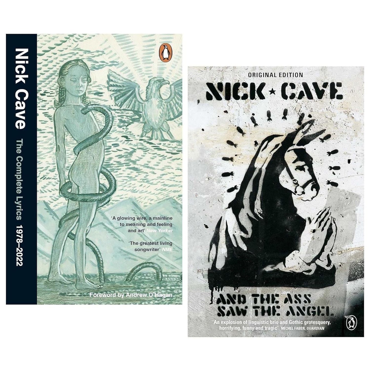 Nick Cave 2 Books Collection Set (And the Ass Saw the Angel & The Complete Lyrics) - skihosevxNick Cave 2 Books Collection Set (And the Ass Saw the Angel & The Complete Lyrics)Penguin UKskihosevxskihosevxPLD24019Penguin UK