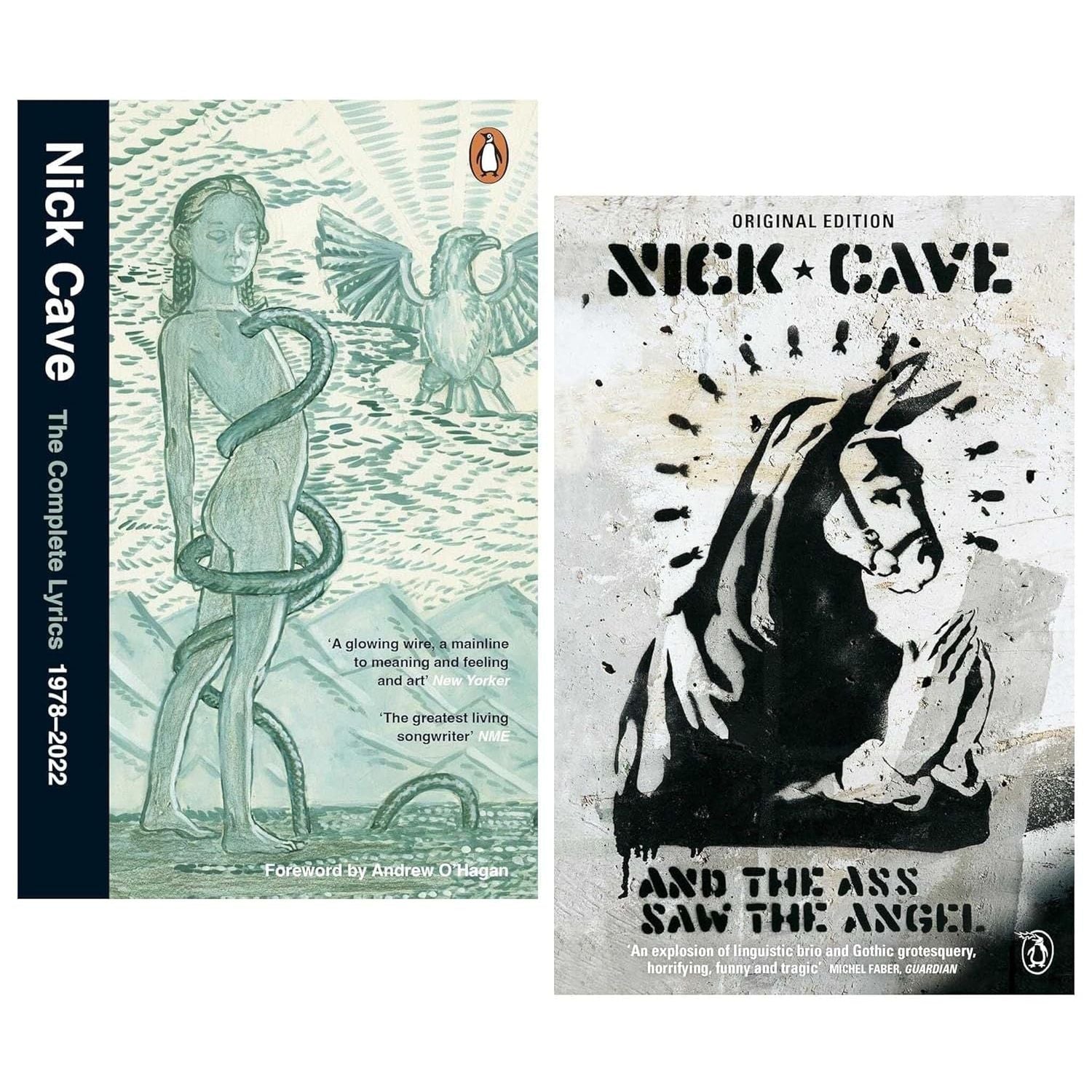Nick Cave 2 Books Collection Set (And the Ass Saw the Angel & The Complete Lyrics) - skihosevxNick Cave 2 Books Collection Set (And the Ass Saw the Angel & The Complete Lyrics)Penguin UKskihosevxskihosevxPLD24019Penguin UK