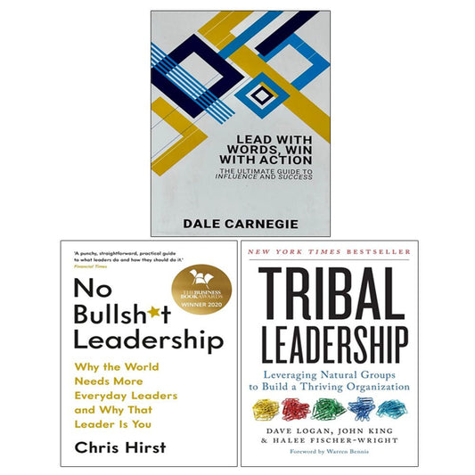 No Bullsht Leadership, Lead With Words Win With Action, Tribal Leadership 3 Books Collection Set - skihosevxNo Bullsht Leadership, Lead With Words Win With Action, Tribal Leadership 3 Books Collection SetProfile Books/Rupa Publications/Harper BusinessskihosevxskihosevxVRT26839Profile Books/Rupa Publications/Harper Business