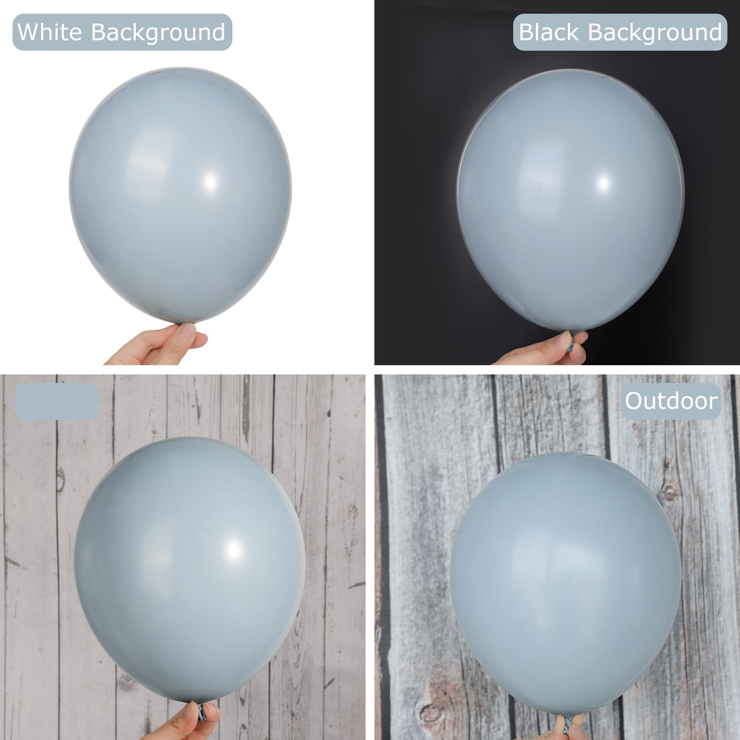 Ouddy Party 129Pcs Dusty Blue Balloons Different Sizes 18 12 10 5 Inch, 6Pcs 18” Matte Boho Slate Blue Balloon Arch Garland Kit, Latex Balloon for Birthday Bridal Shower Wedding Party Decorations - skihosevxOuddy Party 129Pcs Dusty Blue Balloons Different Sizes 18 12 10 5 Inch, 6Pcs 18” Matte Boho Slate Blue Balloon Arch Garland Kit, Latex Balloon for Birthday Bridal Shower Wedding Party DecorationsskihosevxskihosevxB0F9VZY9JK