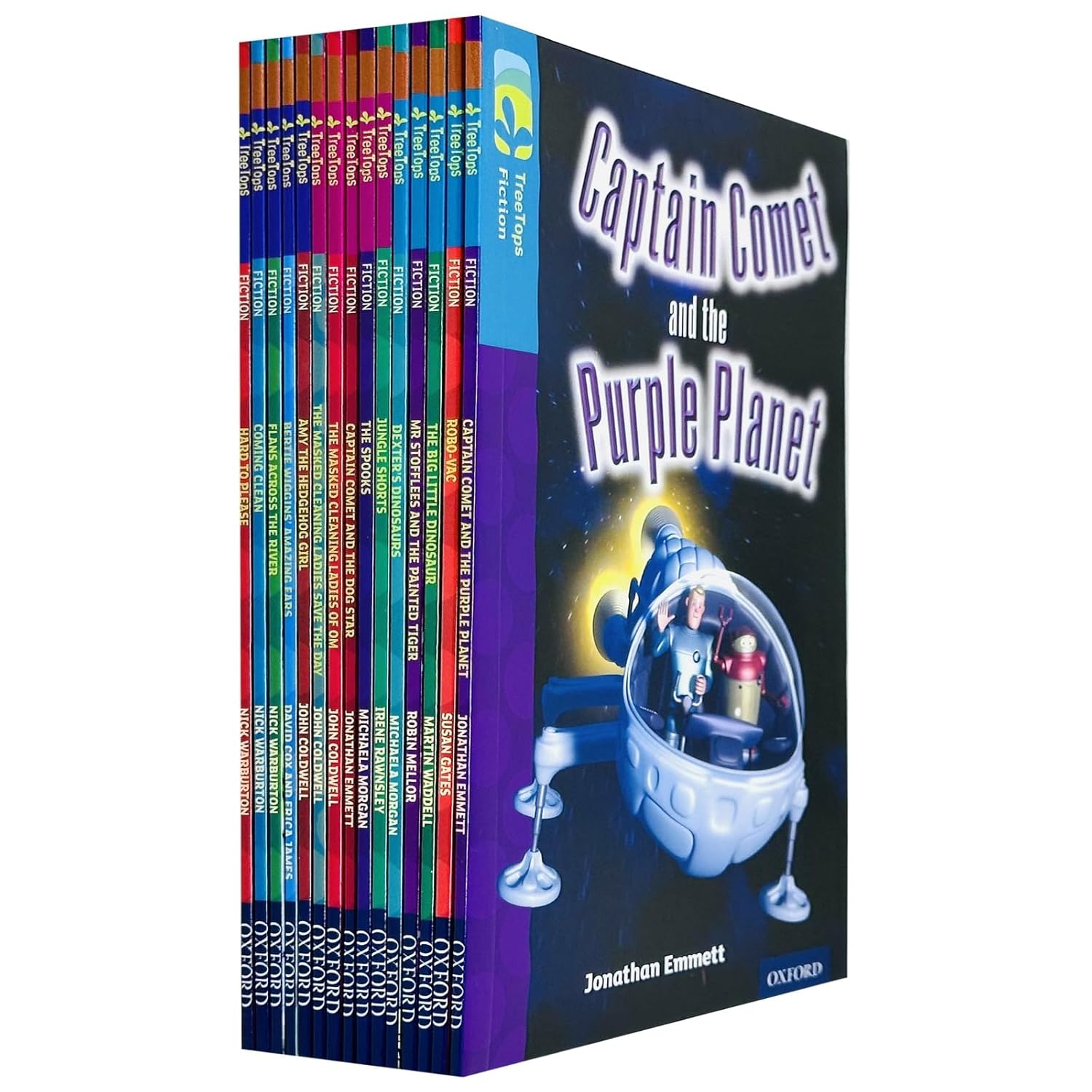Oxford Reading Tree TreeTops Fiction Collection 15 Books Set (Captain Comet and the Purple Planet) - skihosevxOxford Reading Tree TreeTops Fiction Collection 15 Books Set (Captain Comet and the Purple Planet)OUP OxfordSusan Gates Jonathan Emmett & Robin Mellor Martin WaddellskihosevxPLD23945OUP Oxford