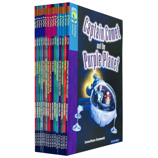 Oxford Reading Tree TreeTops Fiction Collection 15 Books Set (Captain Comet and the Purple Planet) - skihosevxOxford Reading Tree TreeTops Fiction Collection 15 Books Set (Captain Comet and the Purple Planet)OUP OxfordSusan Gates Jonathan Emmett & Robin Mellor Martin WaddellskihosevxPLD23945OUP Oxford