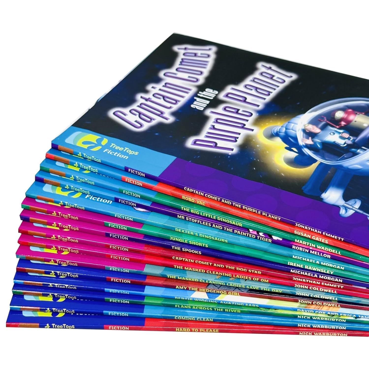 Oxford Reading Tree TreeTops Fiction Collection 15 Books Set (Captain Comet and the Purple Planet) - skihosevxOxford Reading Tree TreeTops Fiction Collection 15 Books Set (Captain Comet and the Purple Planet)OUP OxfordSusan Gates Jonathan Emmett & Robin Mellor Martin WaddellskihosevxPLD23945OUP Oxford