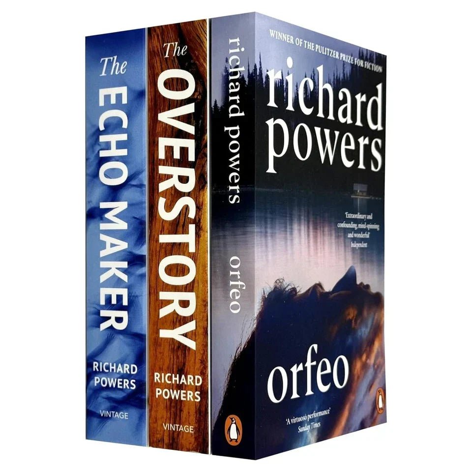 Richard Powers 3 Books Collection Set (Echo Maker, Orfeo, Overstory) - skihosevxRichard Powers 3 Books Collection Set (Echo Maker, Orfeo, Overstory)Vintage & Atlantic BooksskihosevxskihosevxPLD24116Vintage & Atlantic Books