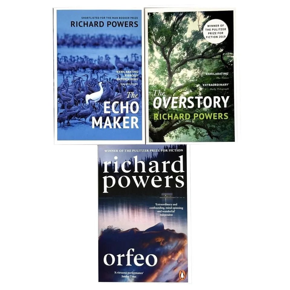 Richard Powers 3 Books Collection Set (Echo Maker, Orfeo, Overstory) - skihosevxRichard Powers 3 Books Collection Set (Echo Maker, Orfeo, Overstory)Vintage & Atlantic BooksskihosevxskihosevxPLD24116Vintage & Atlantic Books