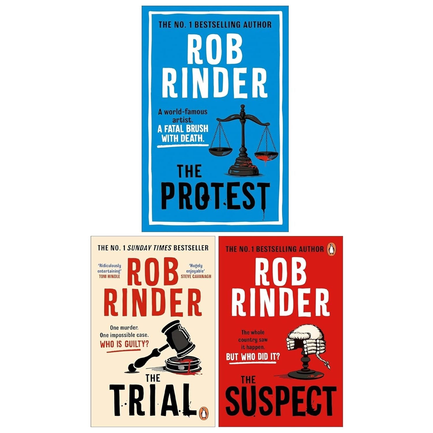 Rob Rinder 3 Books Collection Set (The Protest [], The Trial & The Suspect) - skihosevxRob Rinder 3 Books Collection Set (The Protest [], The Trial & The Suspect)Penguin UKskihosevxskihosevxVRT26906Penguin UK
