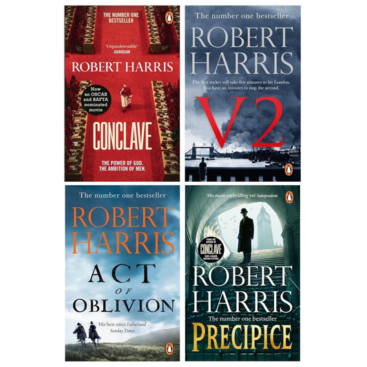 Robert Harris Collection 4 Books Set (Conclave, V2, Act of Oblivion and Precipice) - skihosevxRobert Harris Collection 4 Books Set (Conclave, V2, Act of Oblivion and Precipice)skihosevxskihosevxPLD24009