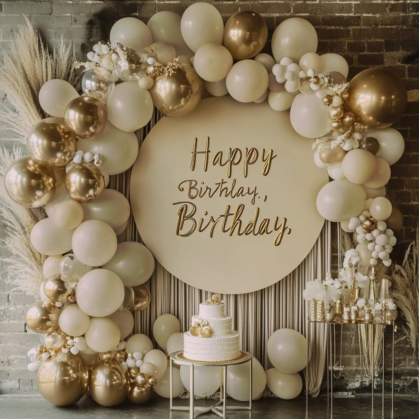 RUBFAC 129pcs Sand White Cream Balloons Different Sizes 18 12 10 5 Inches, Beige Latex Balloon Garland Arch for Birthday Engagement Party Wedding Anniversary Baby Shower Decoration - skihosevxRUBFAC 129pcs Sand White Cream Balloons Different Sizes 18 12 10 5 Inches, Beige Latex Balloon Garland Arch for Birthday Engagement Party Wedding Anniversary Baby Shower DecorationskihosevxskihosevxB0BZ3LL1S4