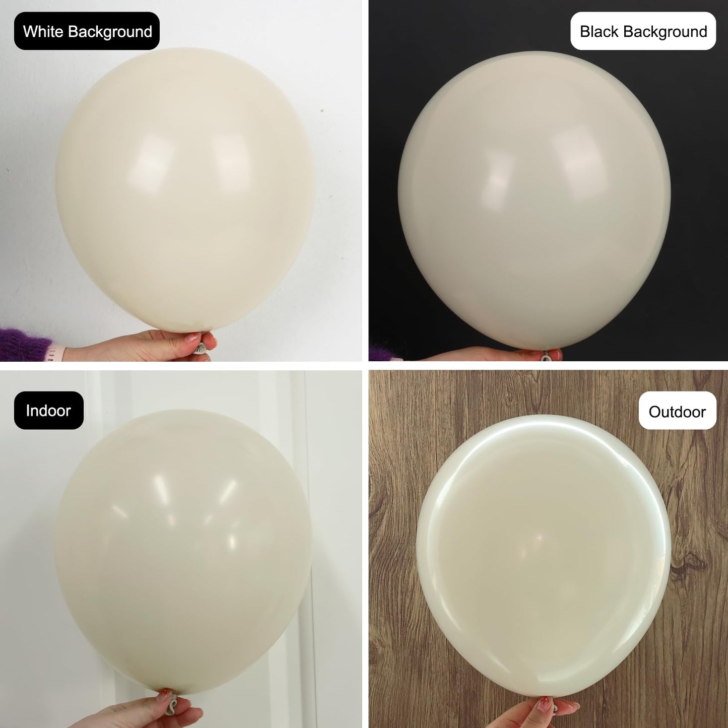 RUBFAC 129pcs Sand White Cream Balloons Different Sizes 18 12 10 5 Inches, Beige Latex Balloon Garland Arch for Birthday Engagement Party Wedding Anniversary Baby Shower Decoration - skihosevxRUBFAC 129pcs Sand White Cream Balloons Different Sizes 18 12 10 5 Inches, Beige Latex Balloon Garland Arch for Birthday Engagement Party Wedding Anniversary Baby Shower DecorationskihosevxskihosevxB0BZ3LL1S4