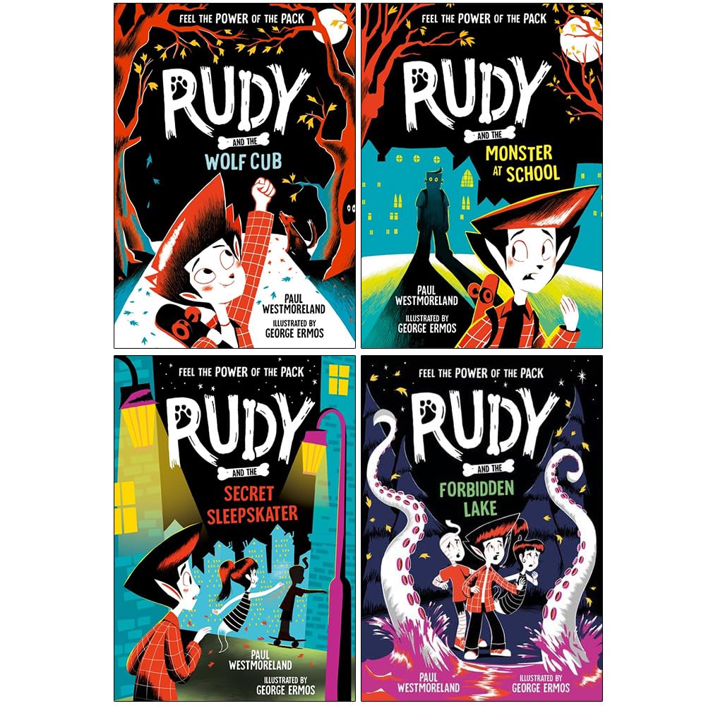 Rudy Paul Westmoreland Collection 4 Books Set (Rudy and the Wolf Cub, Rudy and the Monster at School, Rudy and the Secret Sleepskater and Rudy and the Forbidden Lake) - skihosevxRudy Paul Westmoreland Collection 4 Books Set (Rudy and the Wolf Cub, Rudy and the Monster at School, Rudy and the Secret Sleepskater and Rudy and the Forbidden Lake)skihosevxskihosevxPLD23949
