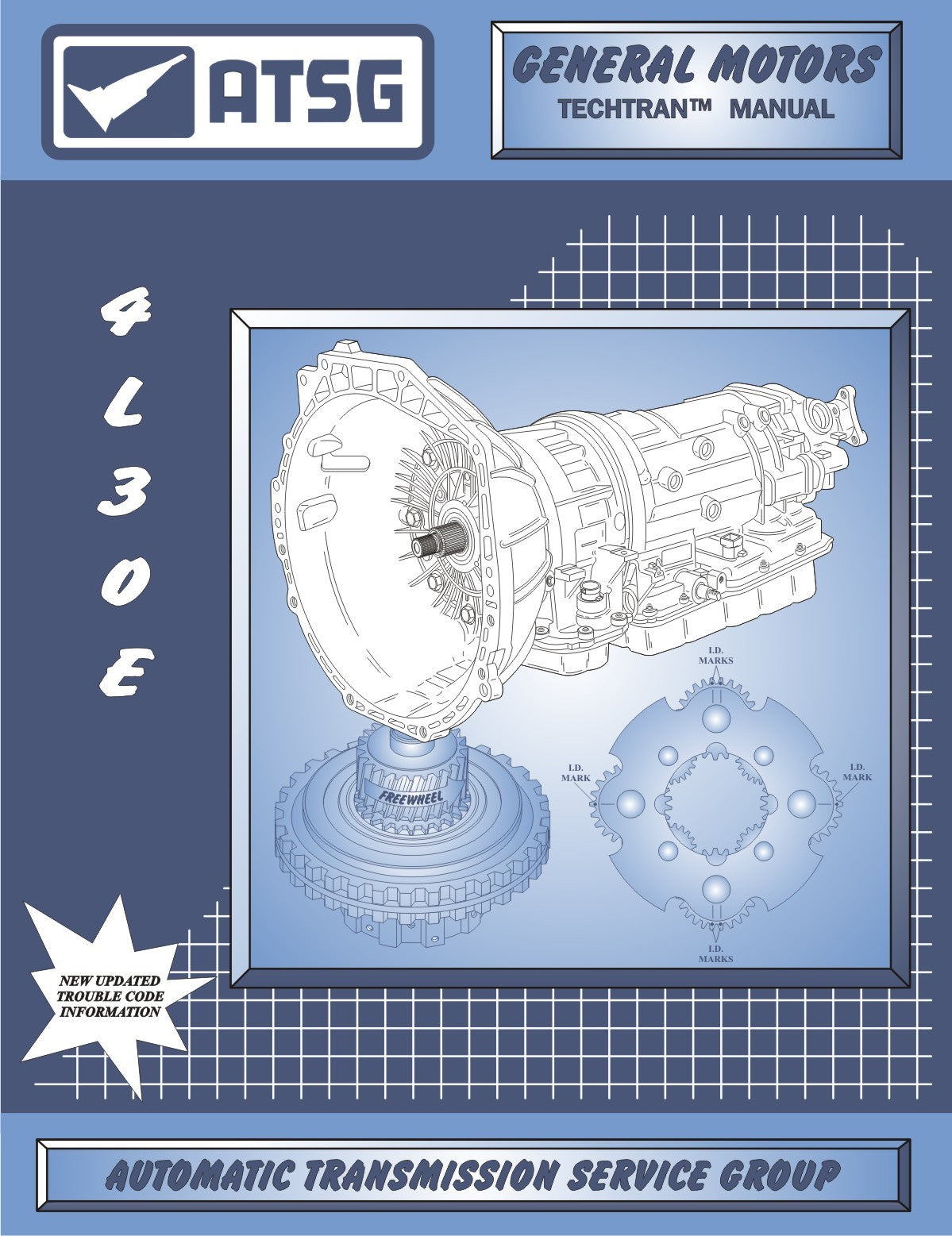 4L30E ATSG Transmission Rebuild Manual Service Overhaul Book 4L30-E GM BMW Honda