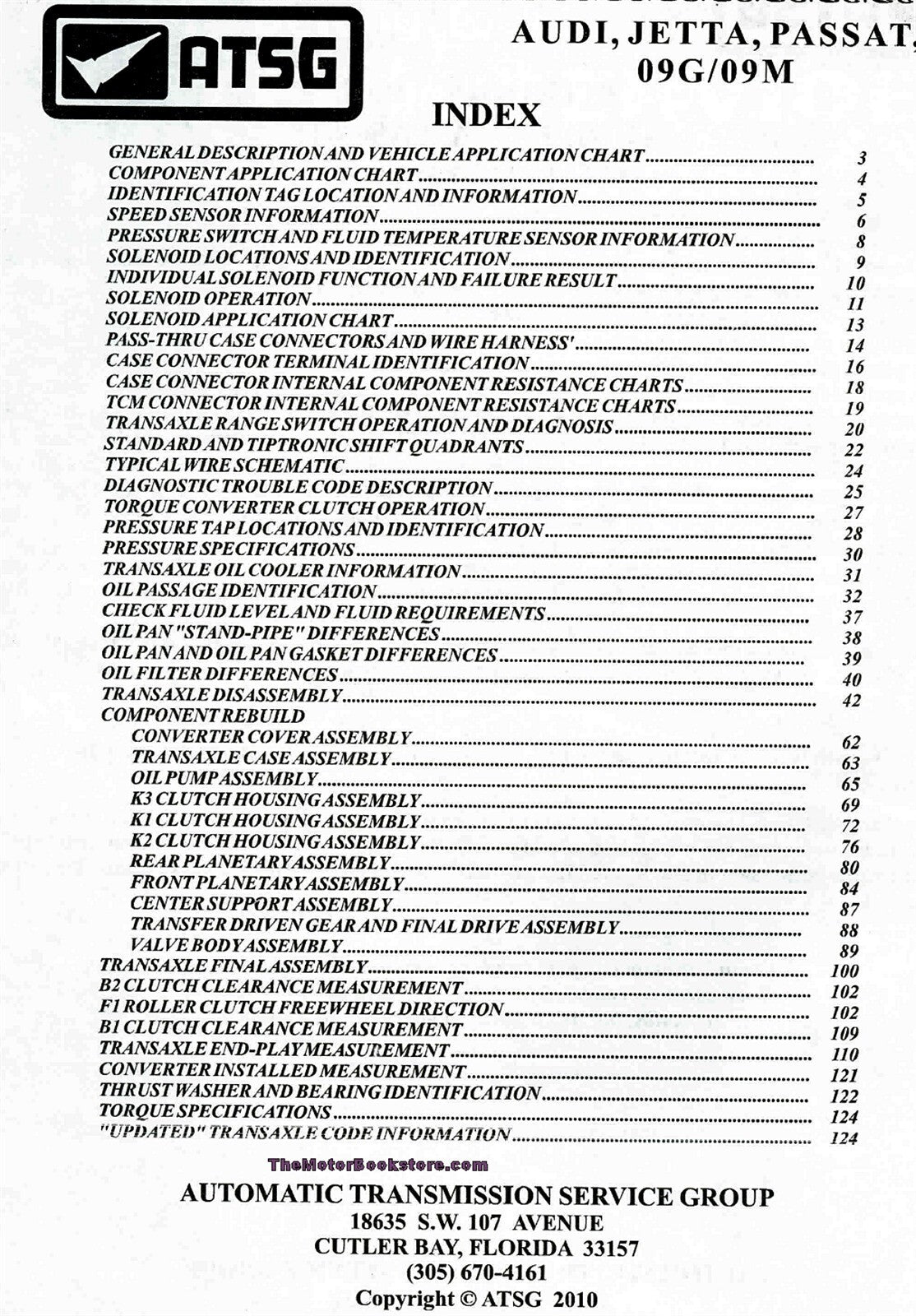 Audi / Volkswagen / MINI Transmission Repair Manual: 2003-Up