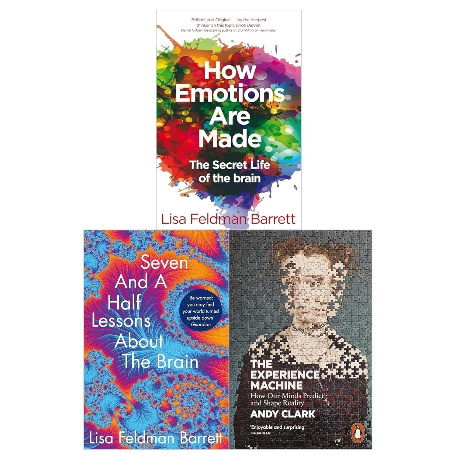 Seven and a Half Lessons About the Brain, How Emotions Are Made and The Experience Machine 3 Books Collection Set - skihosevxSeven and a Half Lessons About the Brain, How Emotions Are Made and The Experience Machine 3 Books Collection SetPicador/Pan/PenguinskihosevxskihosevxVRT26948Picador/Pan/Penguin