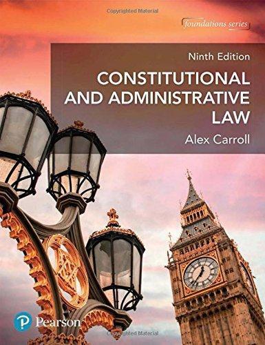 skihosevx: Constitutional And Administrative Law 9Th Edition - skihosevxskihosevx: Constitutional And Administrative Law 9Th EditionE-booksskihosevxskihosevxBSL-V2-8688E-books