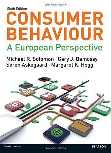 skihosevx: Consumer Behaviour A European Perspective 6Th Edition - skihosevxskihosevx: Consumer Behaviour A European Perspective 6Th EditionE-booksskihosevxskihosevxBSL-V2-8967E-books