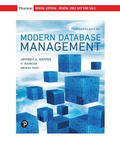 skihosevx: Modern Database Management 13Th Edition - skihosevxskihosevx: Modern Database Management 13Th EditionE-booksskihosevxskihosevxBSL-V2-8445E-books