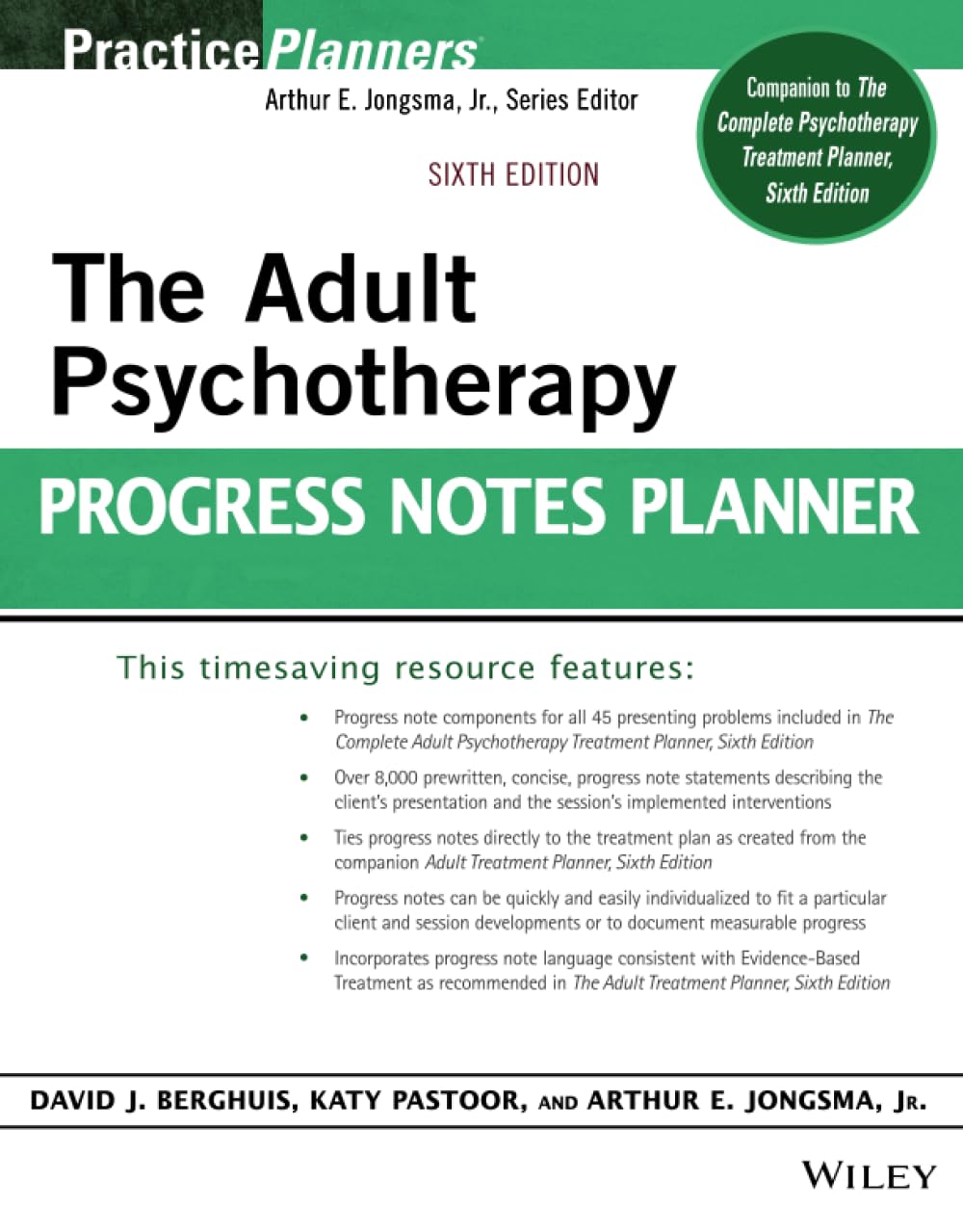 skihosevx: The complete adult psychotherapy progressive notes planner (6th ed.) by Arthur Jongsma Bruce - skihosevxskihosevx: The complete adult psychotherapy progressive notes planner (6th ed.) by Arthur Jongsma BruceE-booksskihosevxskihosevx9781119691181E-books