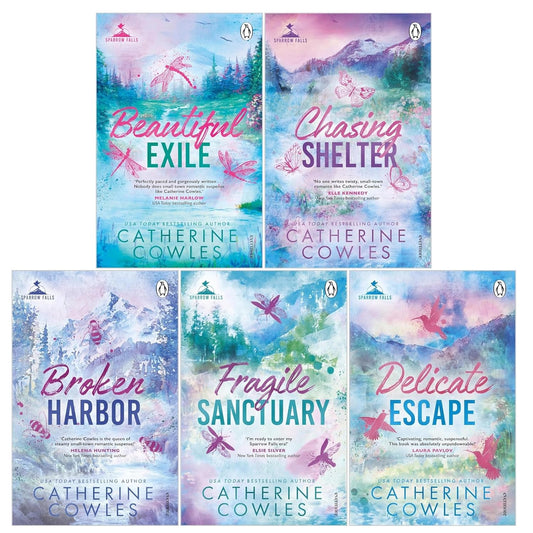 Sparrow Falls Series 5 Books Collection Set by Catherine Cowles (Books 1-5) (Fragile Sanctuary, Delicate Escape, Broken Harbor, Beautiful Exile, Chasing Shelter) - skihosevxSparrow Falls Series 5 Books Collection Set by Catherine Cowles (Books 1-5) (Fragile Sanctuary, Delicate Escape, Broken Harbor, Beautiful Exile, Chasing Shelter)EvermoreskihosevxskihosevxVRT26911Evermore
