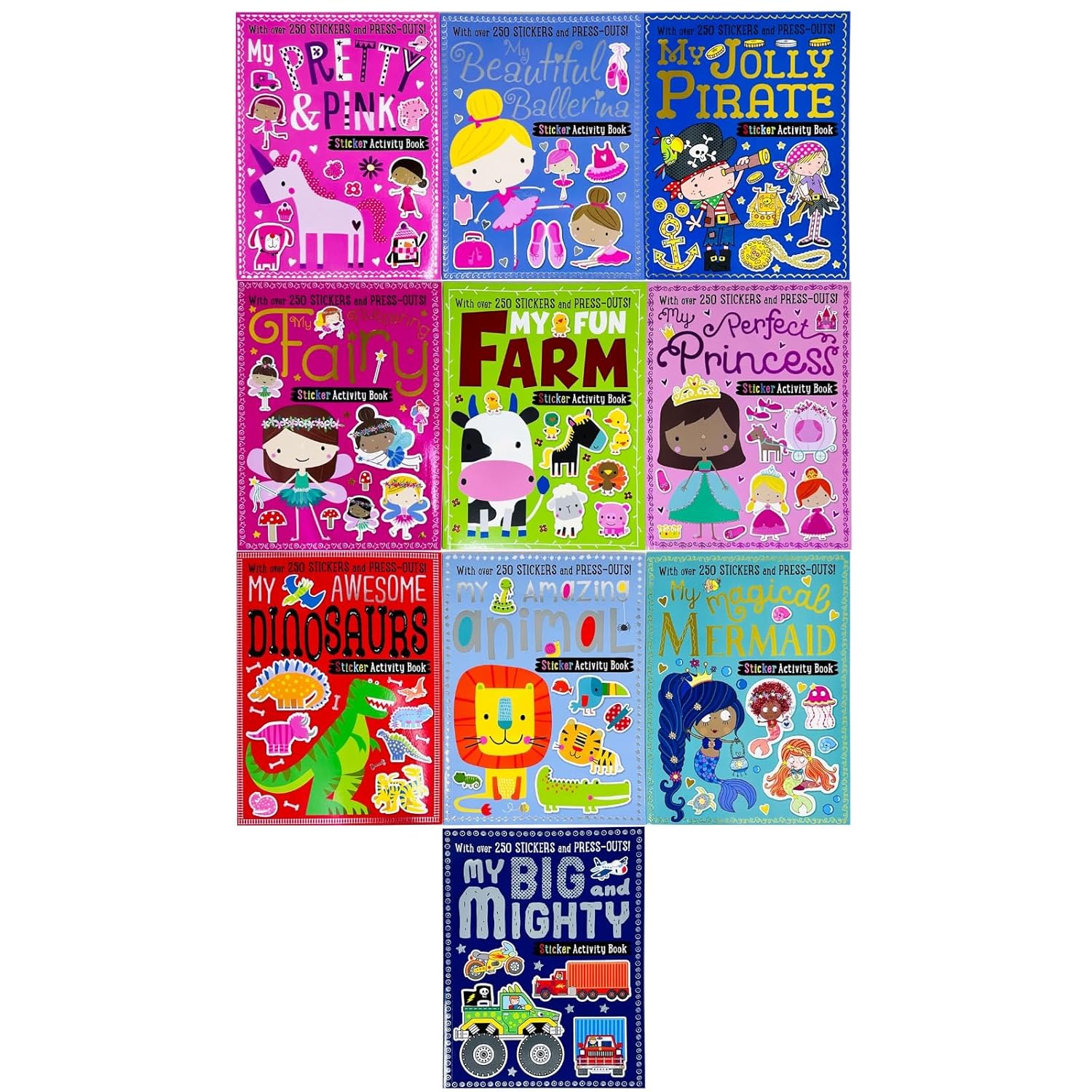 Sticker Activity 10 Books Collection Set With Fun Activities Card (My Fluttering Fairy) - skihosevxSticker Activity 10 Books Collection Set With Fun Activities Card (My Fluttering Fairy)Make Believe IdeasMake Believe IdeasskihosevxPLD23905Make Believe Ideas
