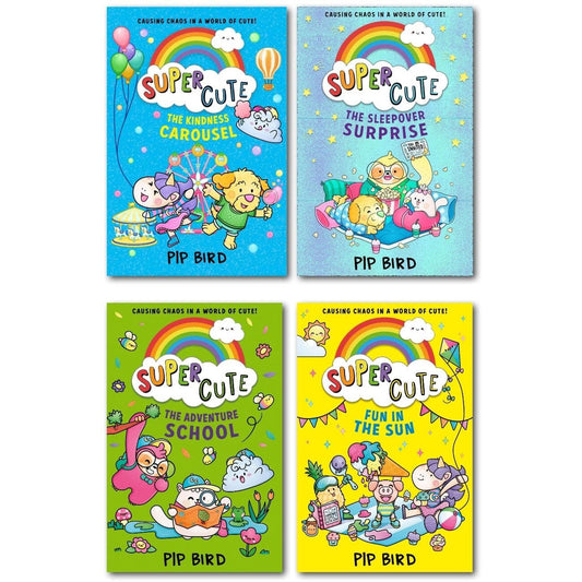 Super Cute 4 Books Collection Set by Pip Bird (The Sleepover Surprise, Fun in the Sun, The Kindness Carousel & The Adventure School) - skihosevxSuper Cute 4 Books Collection Set by Pip Bird (The Sleepover Surprise, Fun in the Sun, The Kindness Carousel & The Adventure School)CollinsskihosevxskihosevxVRT26900Collins