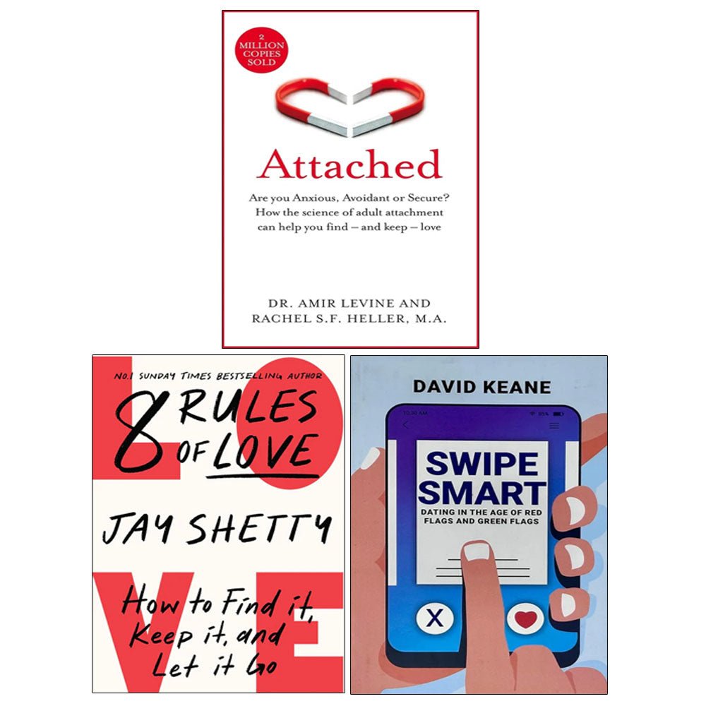 Swipe Smart, Attached, 8 Rules of Love(HB) 3 Books Collection Set - skihosevxSwipe Smart, Attached, 8 Rules of Love(HB) 3 Books Collection SetThorsons/Bluebird/Rupa PublicationsskihosevxskihosevxVRT26877Thorsons/Bluebird/Rupa Publications