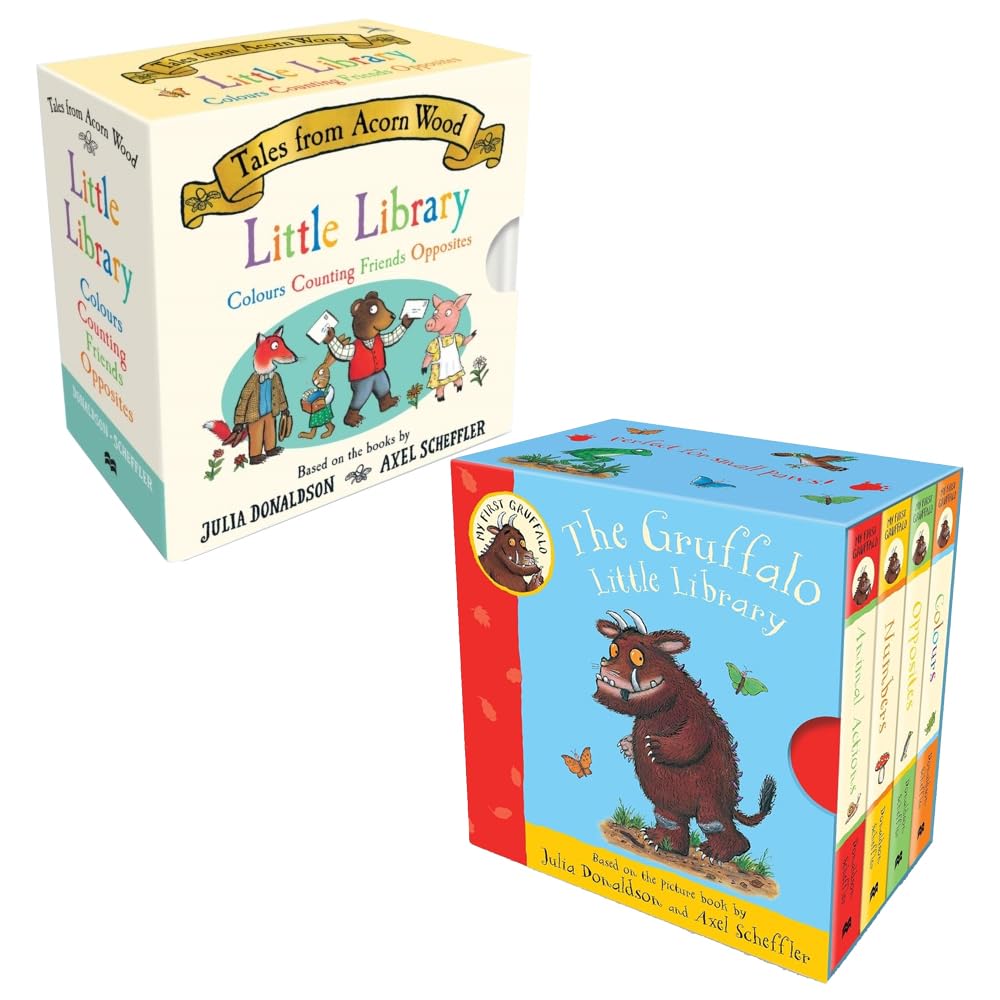 Tales From Acorn Wood Little Library & The Gruffalo Little Library 8 Board Book Collection Set - skihosevxTales From Acorn Wood Little Library & The Gruffalo Little Library 8 Board Book Collection SetMacmillan Children's BooksJulia DonaldsonskihosevxVRT-26795Macmillan Children's Books
