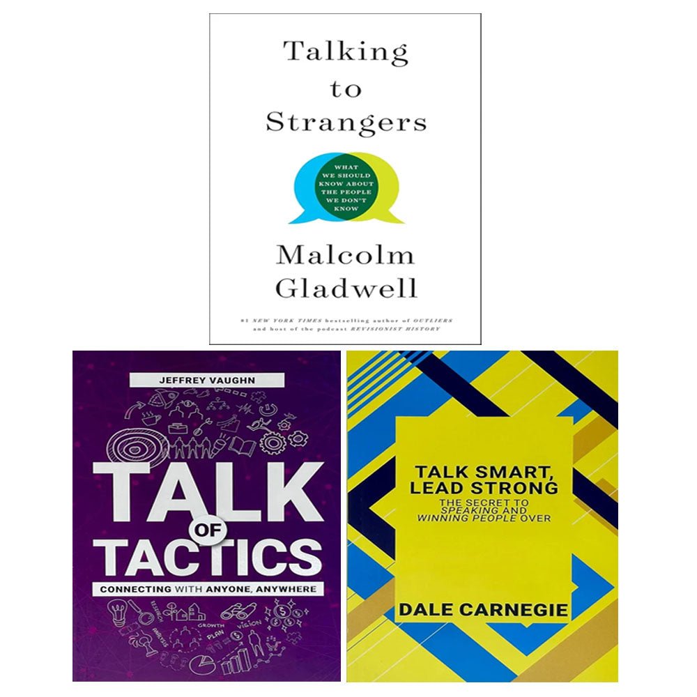 Talk of Tactics, Talking to Strangers(HB), Talk Smart Lead Strong 3 Books Collection Set - skihosevxTalk of Tactics, Talking to Strangers(HB), Talk Smart Lead Strong 3 Books Collection SetRupa Publications /Little Brown and CompanyskihosevxskihosevxVRT26881Rupa Publications /Little Brown and Company